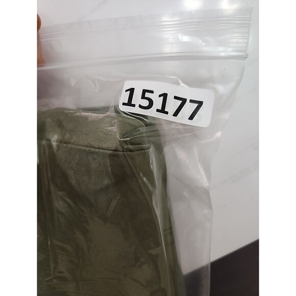 Levis Utility Chino Pants Womens 33 Green Flip Pockets 100% Cotton - Picture 9 of 9